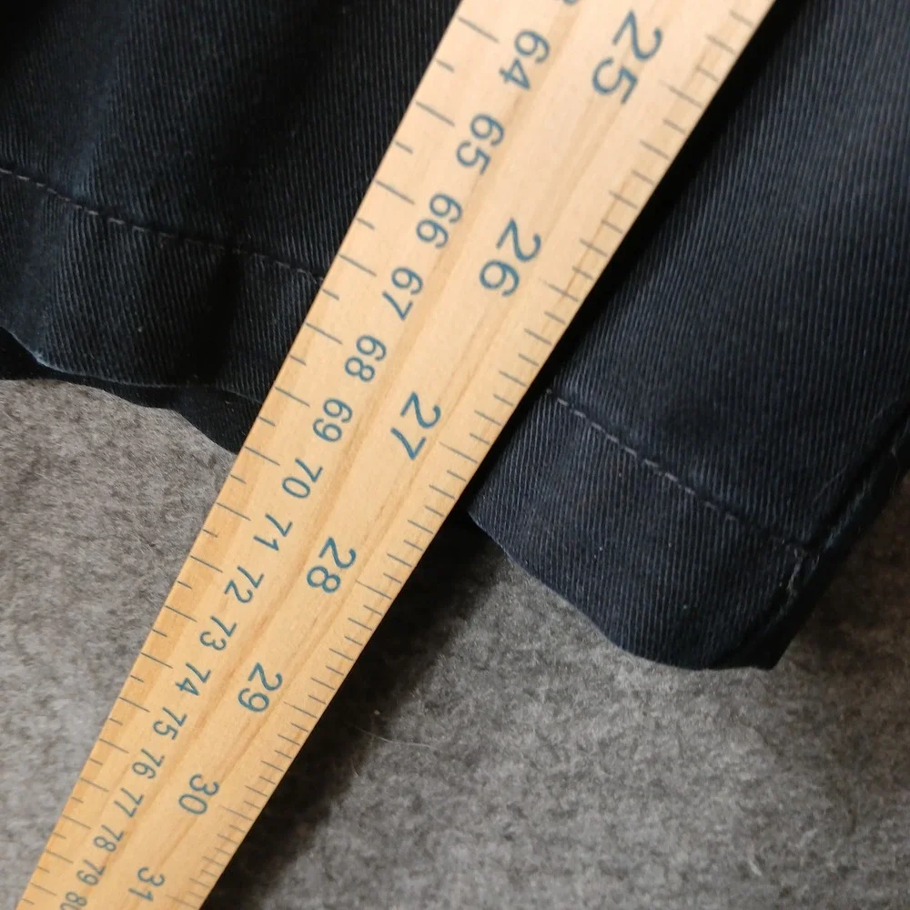 Dockers‎ Khakis Pants Mens W38 L29 Black Cotton Straight Leg 405818159